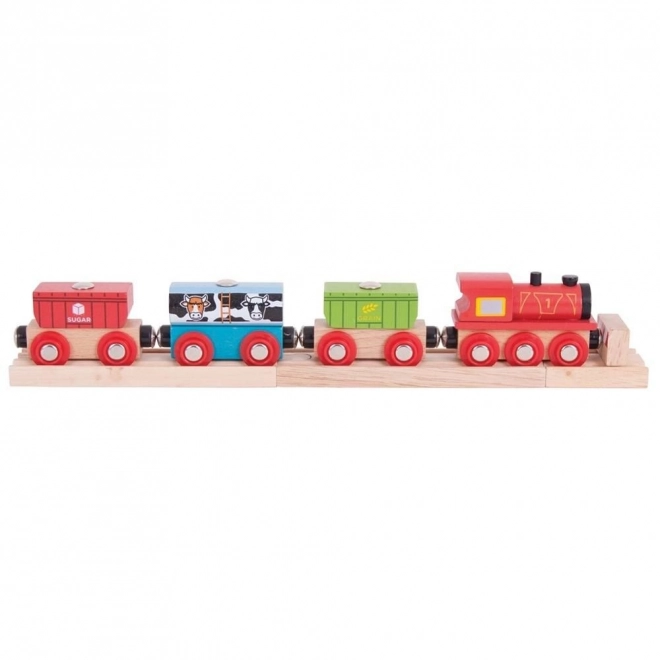 Bigjigs Rail madlasttog