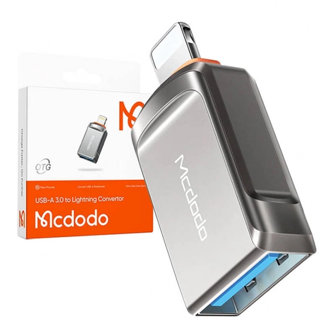 Adapter USB 3.0 til Lightning Mcdodo OT-8600 (sort)