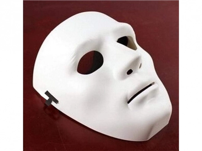 Hvid Halloween maske Myers