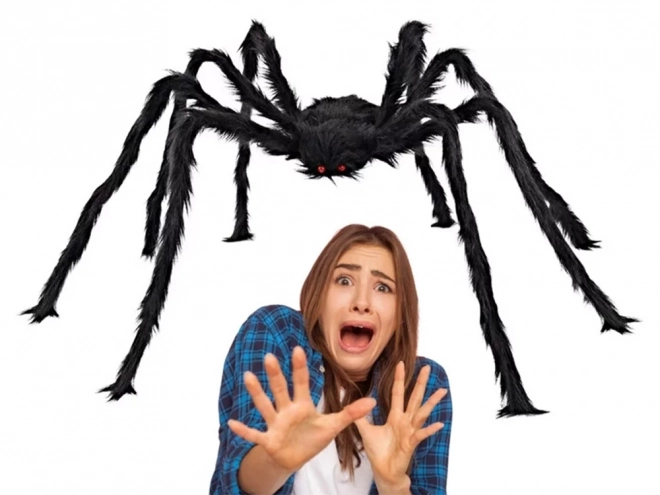 Kæmpe halloween edderkop tarantel dekoration