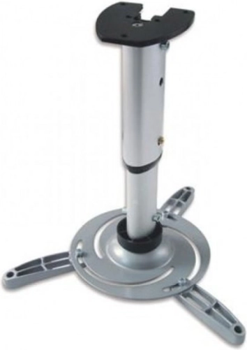 Loftsarm til projektor 60–102 cm, 15 kg, sølvfarvet