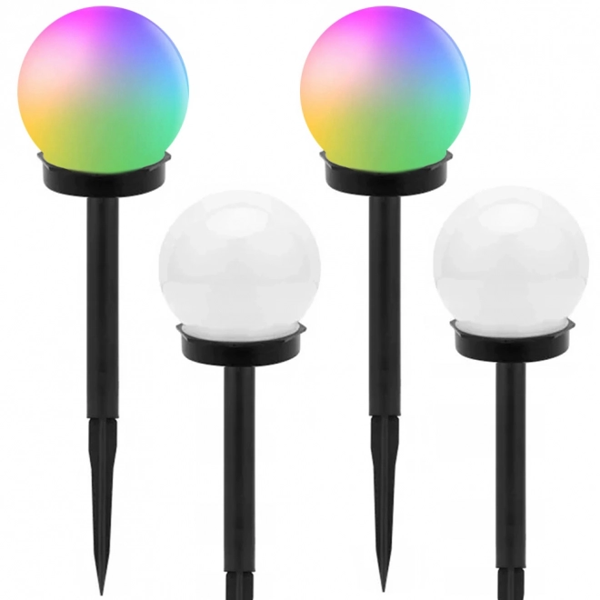 Sollys Udendørs RGB Kuglelamper