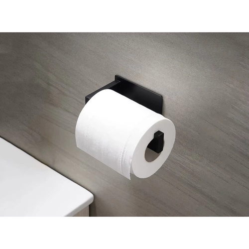 sort loft toiletpapirholder til væg