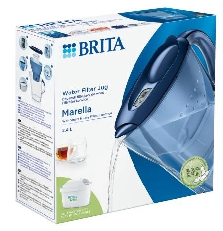 Filterkande Brita Marella 2,4l Blå