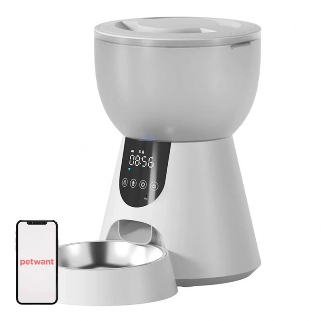 LED automatisk foderdispenser og vandskål fra Petwant