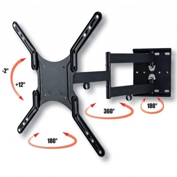 Universal TV-holder TECHly 23-55 tommer, sort