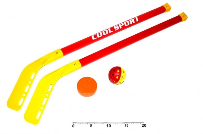 Hockey og floorball sæt til børn - 75 cm