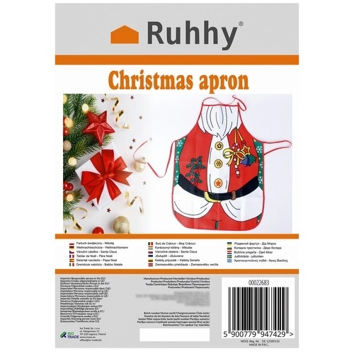 Juleforklæde - Ruhhy's Julemand 22683