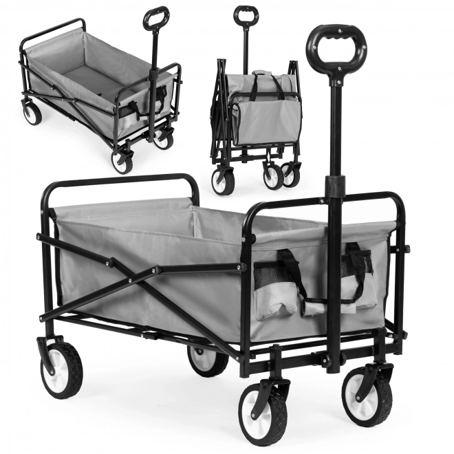Sammenklappelig havetrailer MultiGarden grå 48x90 cm