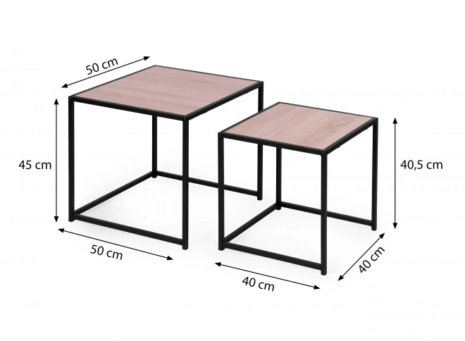 Sæt med 2 konferenceborde, Loft design