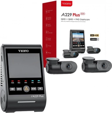 VIOFO A229 Plus dashcam med 2K optagelse