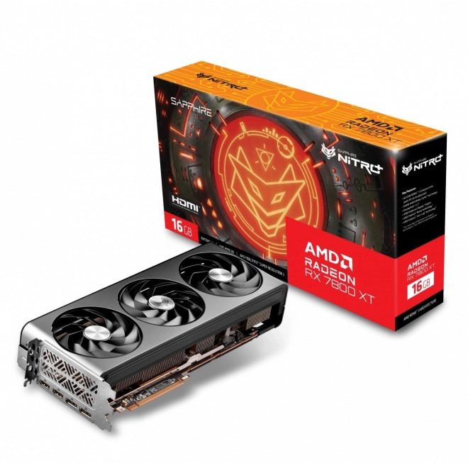 Grafikkort Sapphire Radeon RX 7800 XT Nitro+
