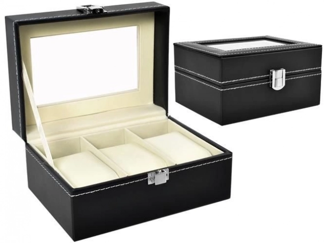 Organizer til ure med 3 rum