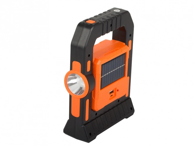 Solcelle camping LED lys med genopladeligt batteri