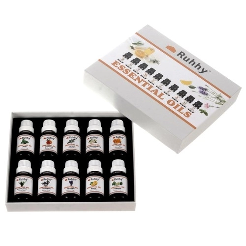 Æterisk olie - sæt 10 stk. 15ml Ruhhy 21938