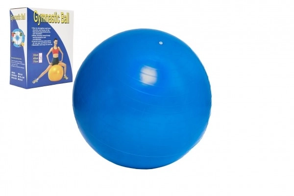 Gymnastikbold 65cm rehabiliterende afslappende i kasse 16x22cm