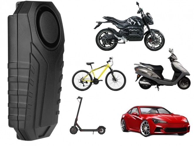 Tyverialarm til motorcykel med fjernbetjening