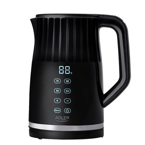Kedel med LED 1,7l og temperaturstyring