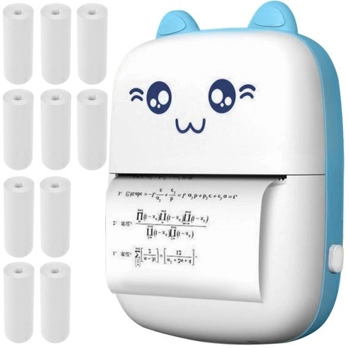Mini fotoprinter - bærbar Izoxis 22272