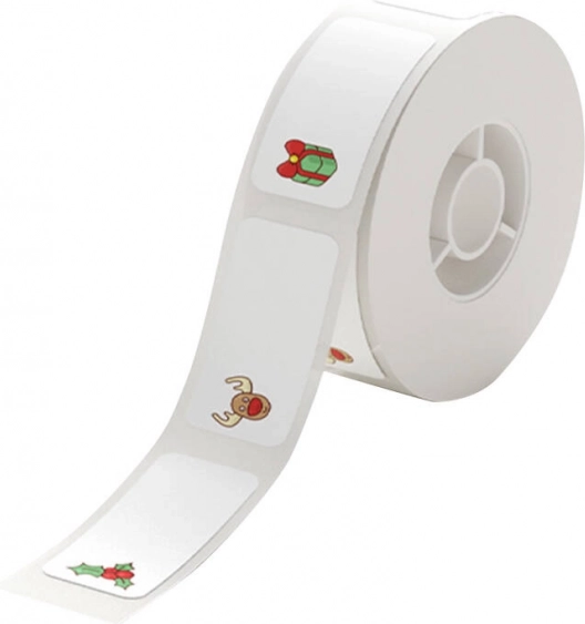 Niimbot termiske etiketter 12 × 30 mm, 210 stk. – Jul