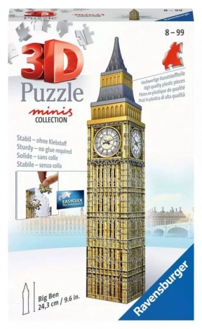 Mini bygning - Big Ben 54 brikker