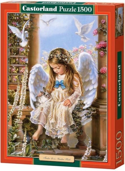 Puzzle CASTORLAND 1500 brikker – Kopi Tender Love af SANDRA KUCK