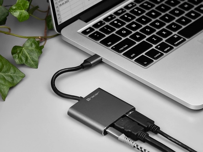 Multihavneadapter Tracer A-1 USB-C HDMI 4K