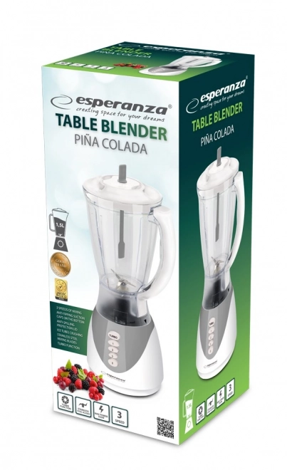 Blenderkop PINA COLADA grå