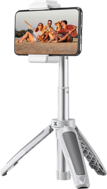 Stativ og selfiestang til telefon 34 cm med Bluetooth-fjernbetjening K&F Concept MS02