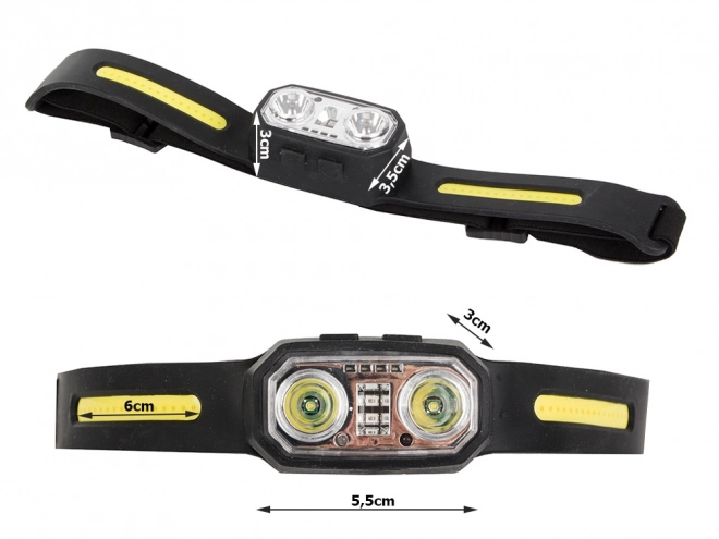 Pandelygte med LED-sensor