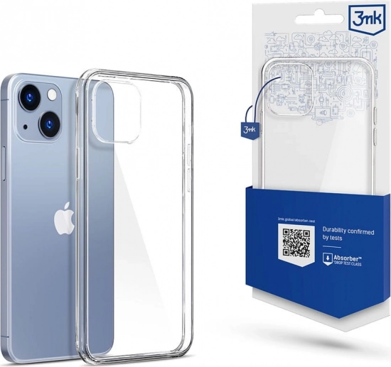 Gennemsigtigt etui til iPhone 15/14/13
