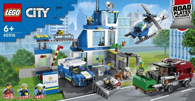 LEGO City 60316 Politistation