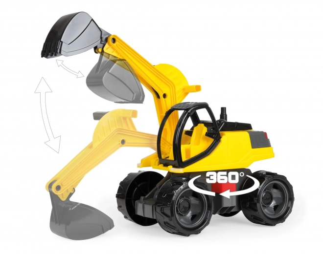 Gravemaskine Lena Giga Trucks gul-sort