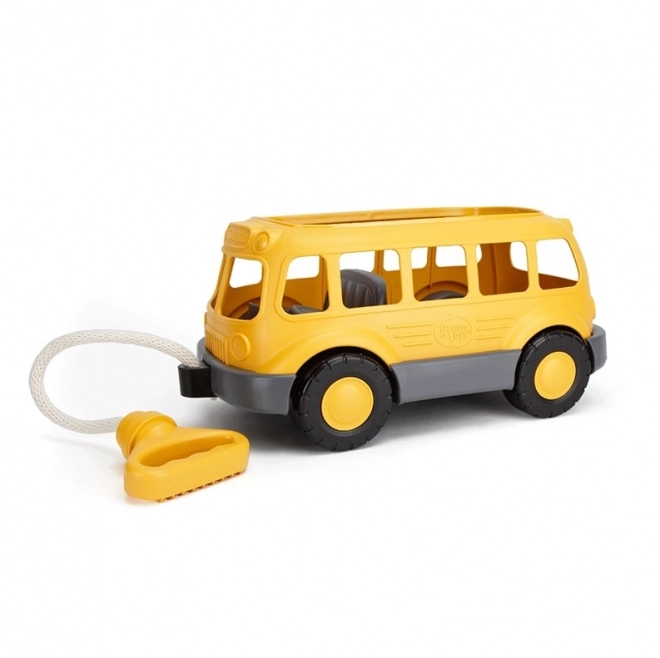 Green Toys trækværdig skolebus