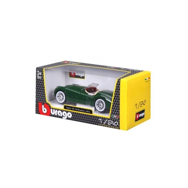 Bburago 1:24 Jaguar XK 120 Roadster (1951) grøn 18-22018