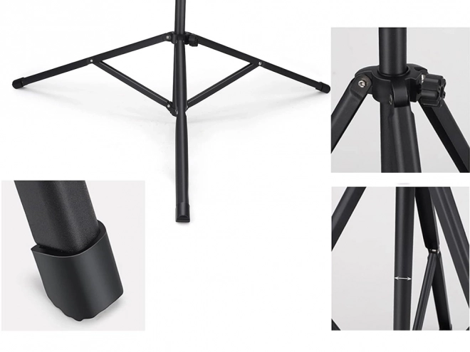 Nodeholder med justerbar foldbar konstruktion 130 cm