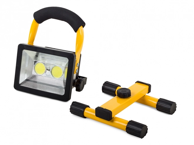 Bærbar batteridrevet LED-spotlight