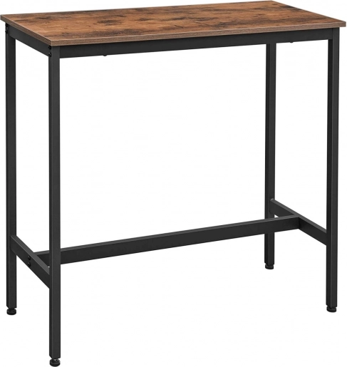 Industrielt design og rustik bordplade