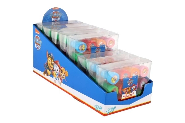 Selvfarvende frimærker 12 stk plast Paw Patrol i blister 12x9cm 10 stk i kassen