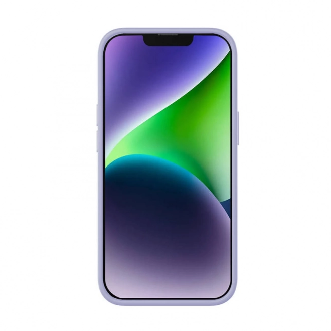 Baseus Liquid Silica Gel Cover til iPhone 14 Plus lavendel