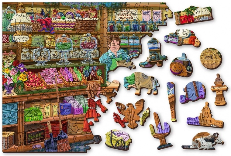 Dobbeltsidet puslespil 2-i-1 for dobbelt så meget sjov