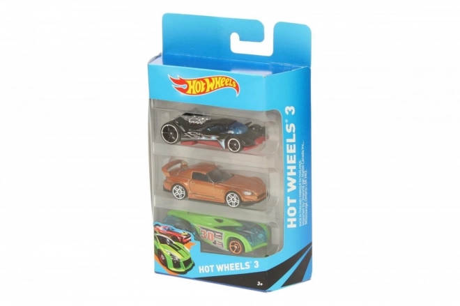 Hot Wheels bilmester sæt 3 stk