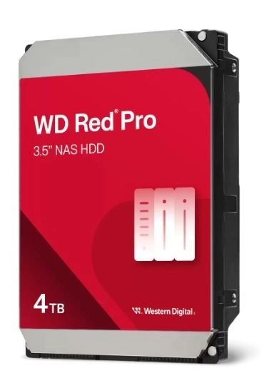 WD Red Pro 4TB SATA III 3,5" harddisk