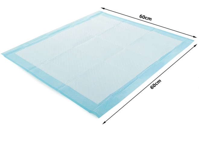 Absorberende underlag til hunde 60x60 cm
