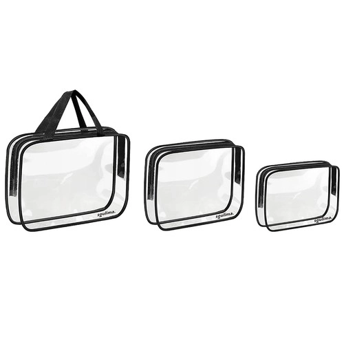 Transparent toiletartikeltaske 3-i-1 Soulima 21448