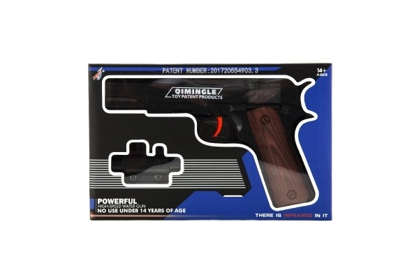 Plastpistol til bløde kugler - 20 cm