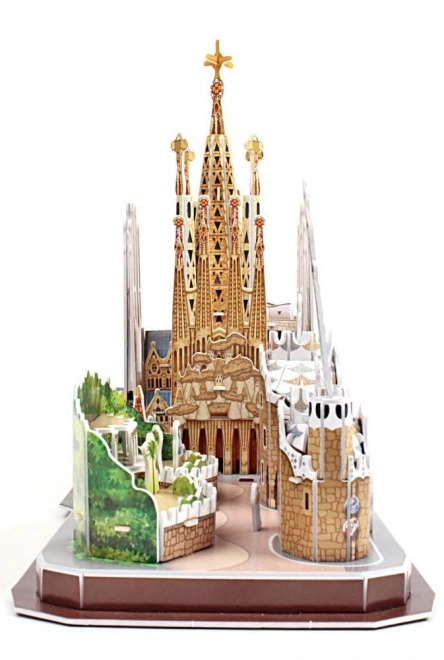 3D puslespil City Line Barcelona