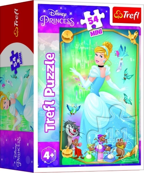 Mini puslespil Smukke prinsesser/Disney prinsesse 54 brikker