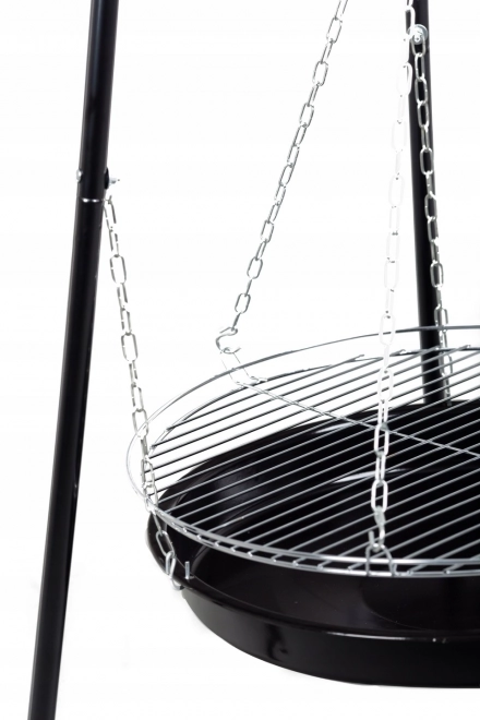 Havegrill Havepejsgrill med rist på trefod