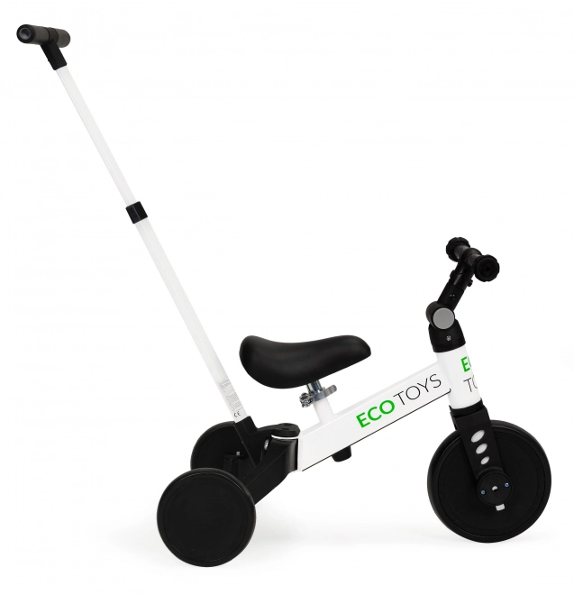 Børne trehjulet cykel med styrestang 2 i 1 ECO TOYS